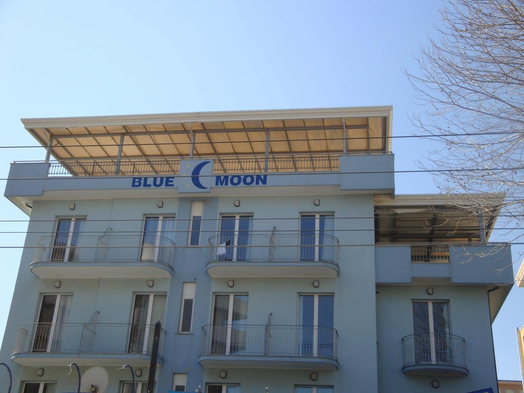 Hotel Blue Moon Rimini Exterior foto